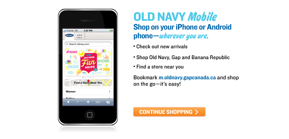 Old Navy Mobile