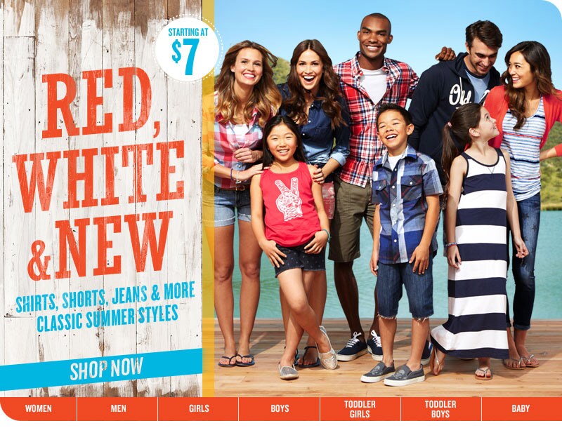 Red, White and New