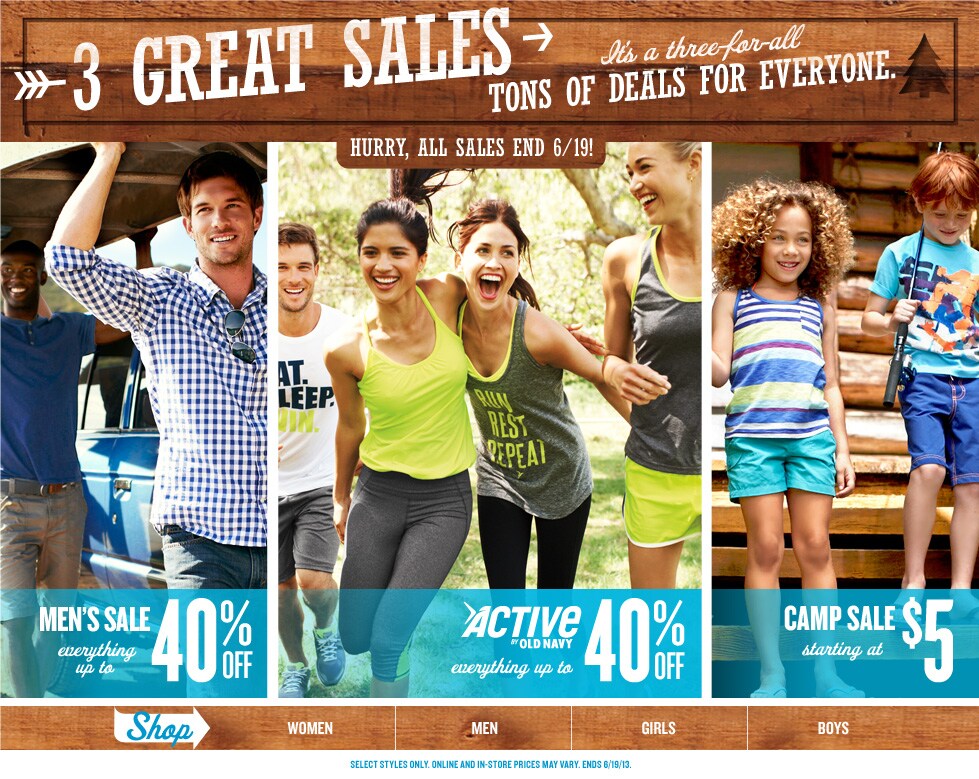 3 Great Sales