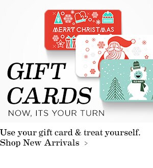 Use your gift card and treat yourself.