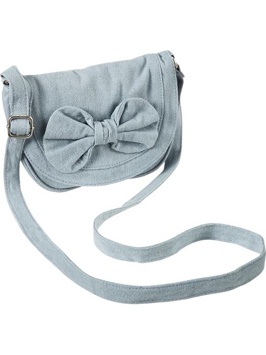 Old Navy Girls Denim Cross Body Purses (896106013) photo