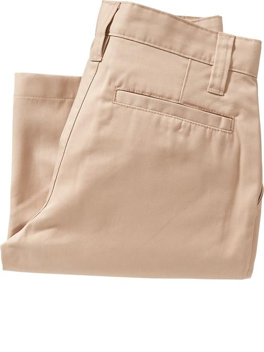 View large product image 2 of 3. Flat-Front Uniform Shorts for Boys