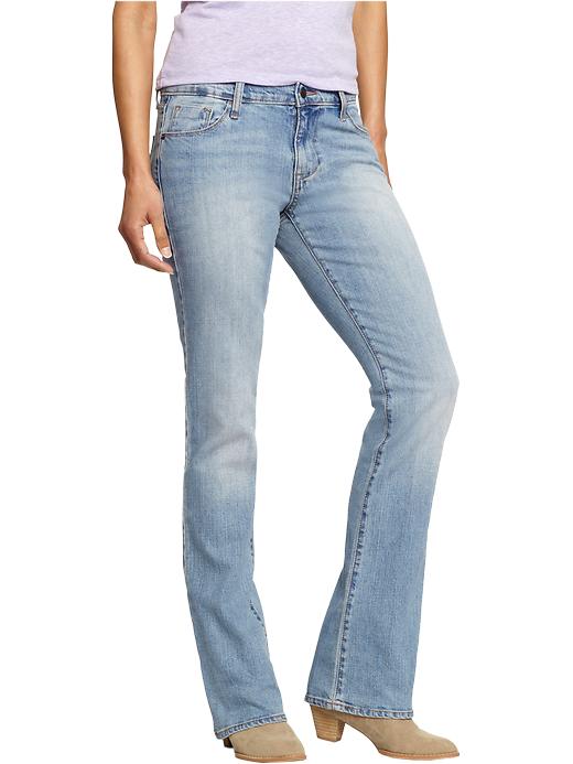 View large product image 1 of 1. Curvy Boot-Cut Jeans for Women