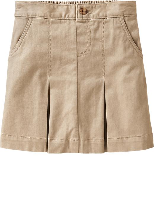 Old Navy Girls Pleated Uniform Skorts