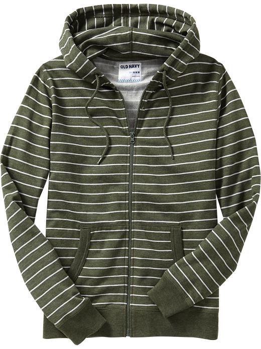 Old Navy Men's Thin Stripe Zip Hoodies
