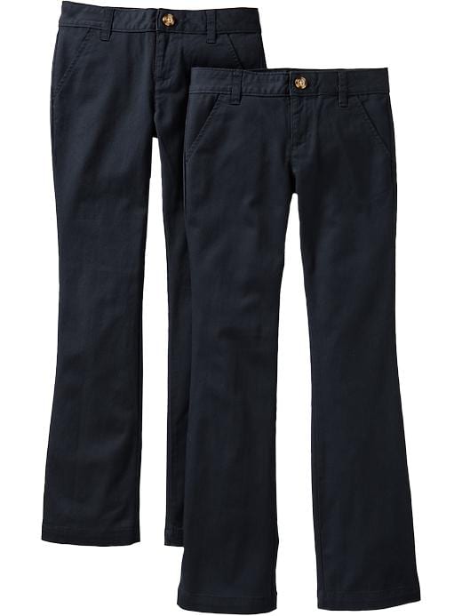 girls navy uniform pants