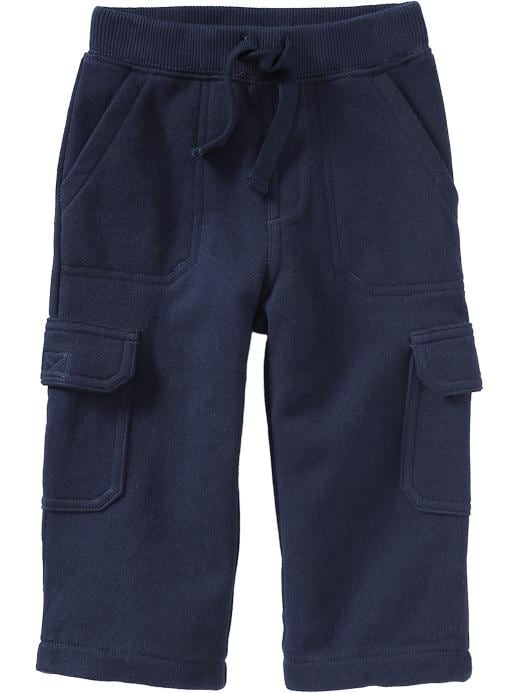 cargo fleece pants