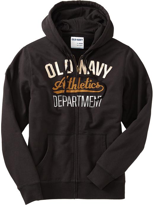 Old Navy Menâ€™s Logo Applique Fleece Hoodies