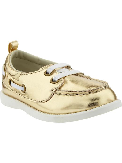navy leather deck shoes