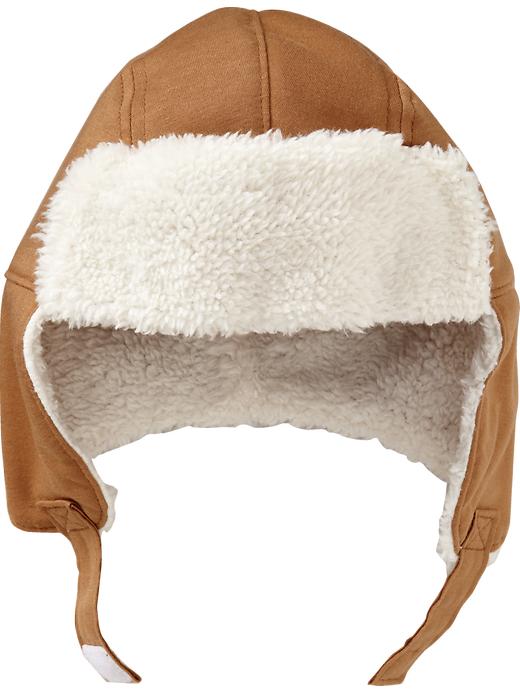 Old Navy Jersey Sherpa Trim Trapper Hats For Baby Tekshare