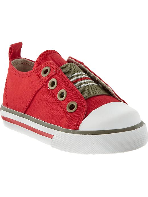 old navy slip on canvas shoes