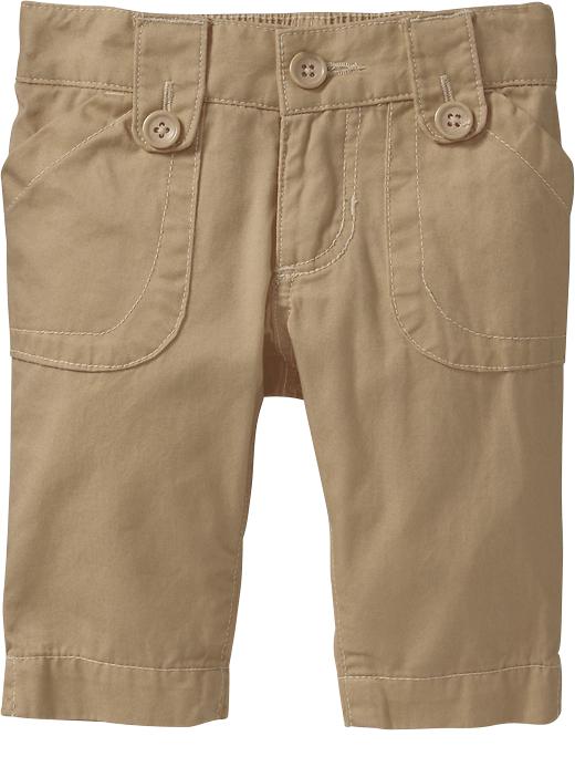 old navy khaki capris