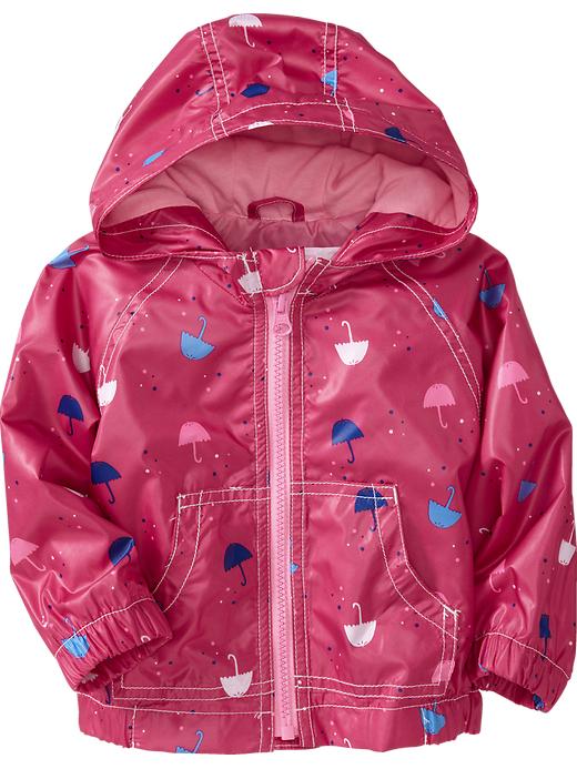 Old Navy Printed Zip Front Rain Jackets For Baby Myloo