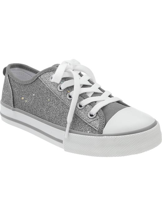 navy glitter sneakers