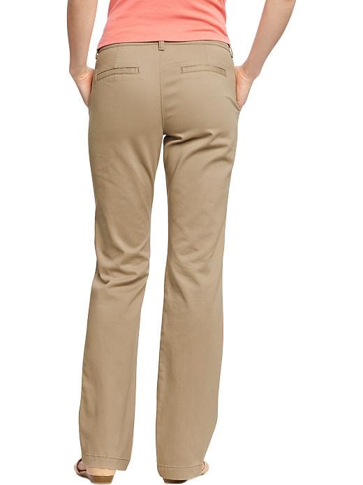 View large product image 2 of 2. The Flirt Boot-Cut Khakis