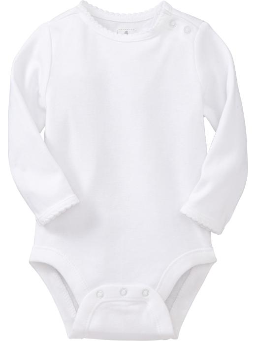 Old Navy Long Sleeved Bodysuits For Baby Calla Lilly Jabberspot