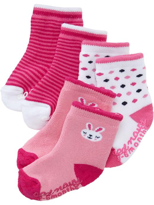 Old Navy Sock 3 Packs For Baby Pink Dynamite Jabberspot