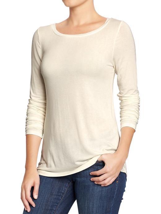 old navy boat neck tee