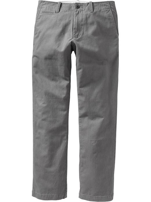 View large product image 1 of 1. Straight Broken-In Khakis for Men