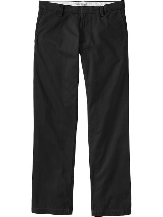 View large product image 1 of 1. Classic Straight-Leg Khakis for Men