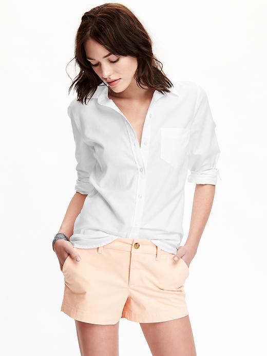 Image number 1 showing, Classic Oxford Shirt for Women