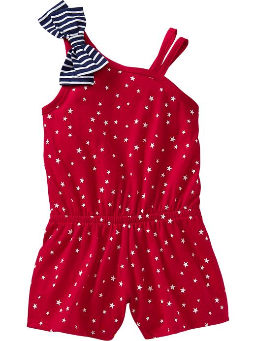 Old Navy Shoulder Bow Tank Rompers For Baby Red Star Livestorm