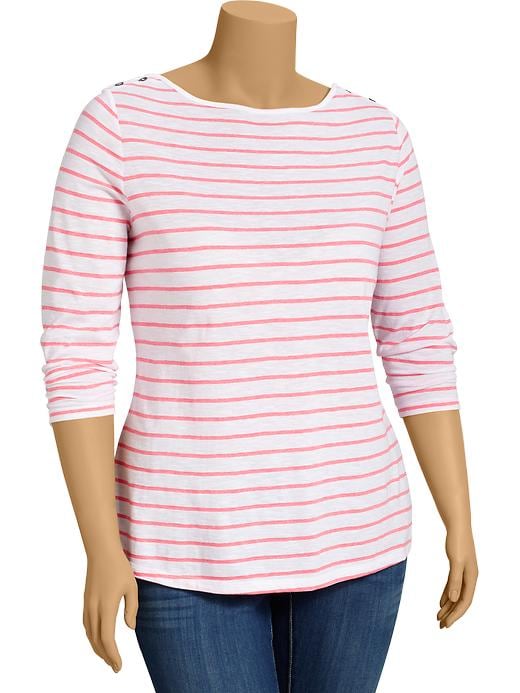 old navy striped boatneck top