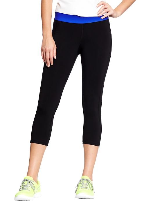 old navy black capris