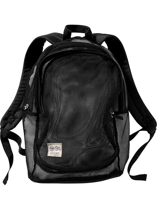 Old Navy Boys Mesh Backpacks Black Jumppath