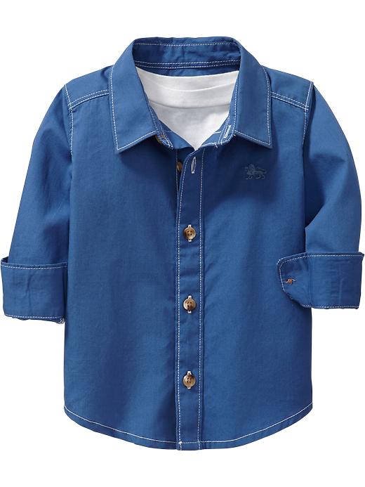 View large product image 1 of 1. Poplin Shirts for Toddler