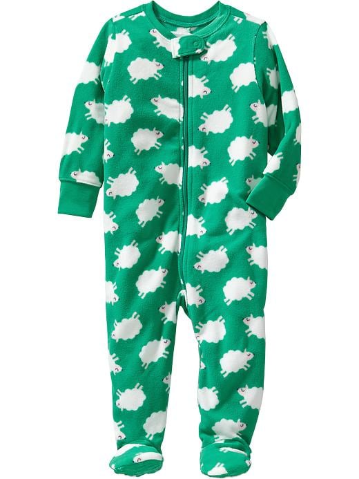 Old Navy Performance Fleece Footed Sleepers For Baby Sheep Mybuzz