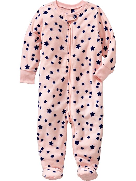 Old Navy Performance Fleece Footed Sleepers For Baby Pinkman Mybuzz