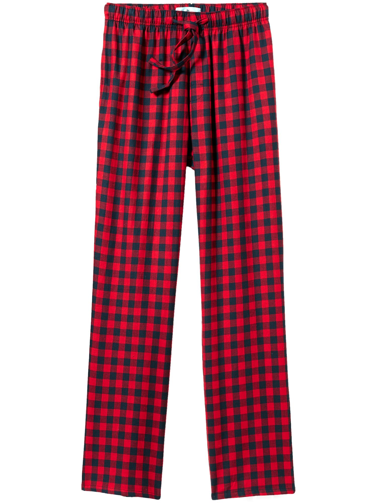 red flannel pj pants