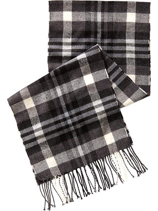 old navy black and white flannel