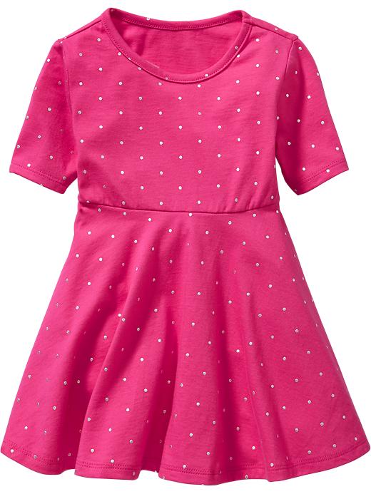 Old Navy Patterned Jersey Dresses For Baby – In The Pink | Mybuzz