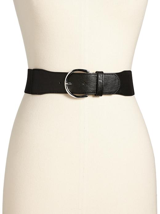 Old Navy Women’s Wide Elastic Belts Black Mybuzz