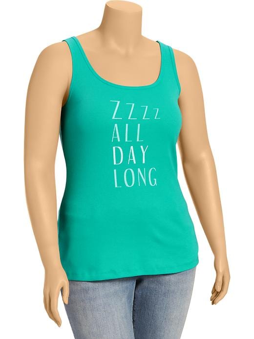 old navy graphic tank tops
