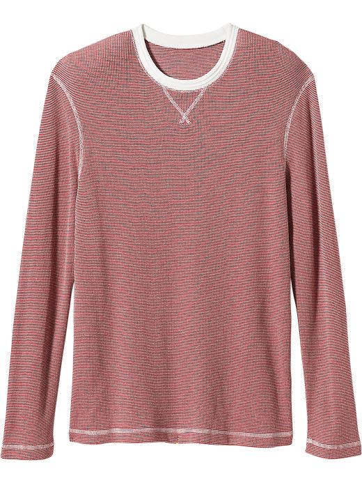 Old Navy Men’s Mini Checked Waffle Knit Tees Saucy Red Mybuzz