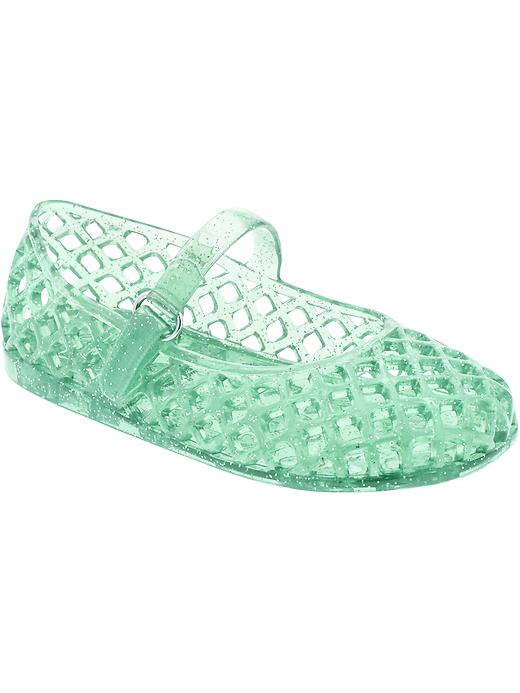 190868700058 product image for Old Navy Basket Weave Glitter Jellies ...