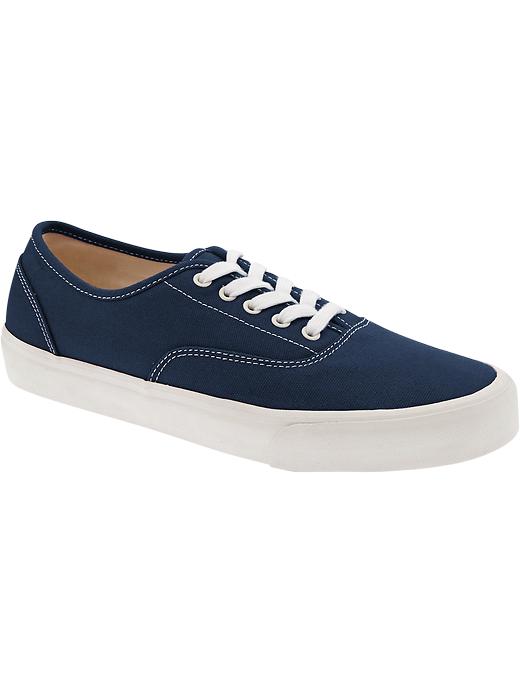 UPC 191353000080 product image for Old Navy Men's Lace Up Sneakers - In the navy | upcitemdb.com
