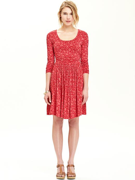 Women's Patterned Jersey Dresses Women's Patterned Jersey Dresses