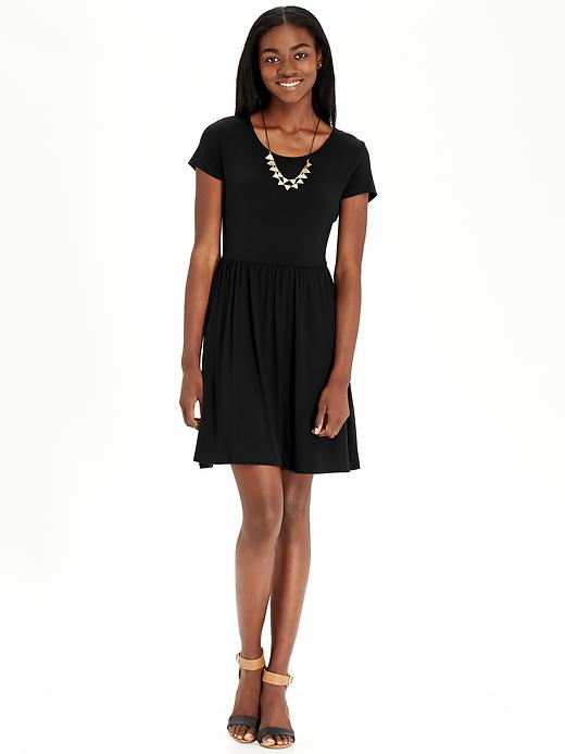 View large product image 1 of 1. Women's Jersey Fit & Flare Dresses