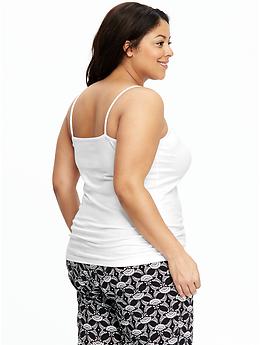 View large product image 2 of 2. Fitted Plus-Size Cami