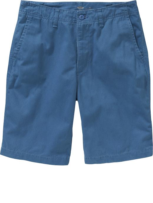 View large product image 1 of 1. Men's Broken-In Khaki Shorts (10")