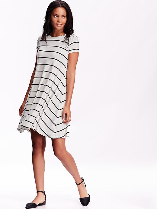View large product image 1 of 2. Women's Jersey Swing Dress