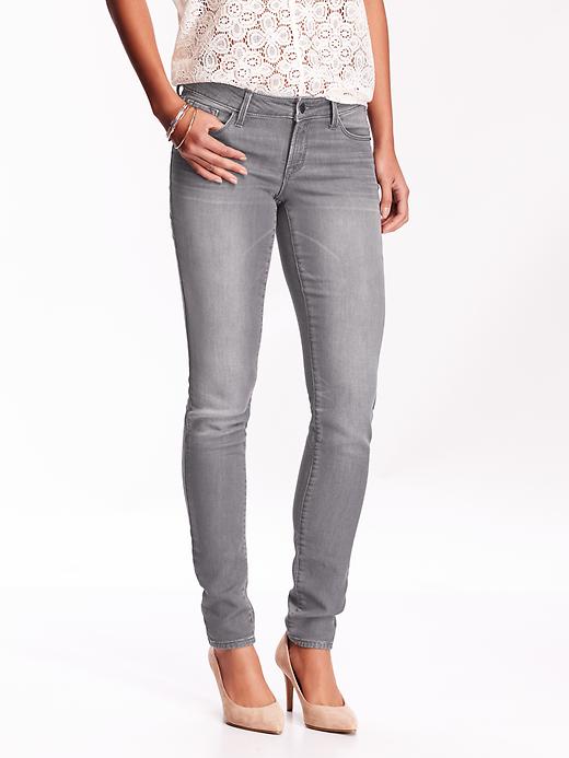 Image number 1 showing, Low-Rise Rockstar Super-Soft Knit Jeans