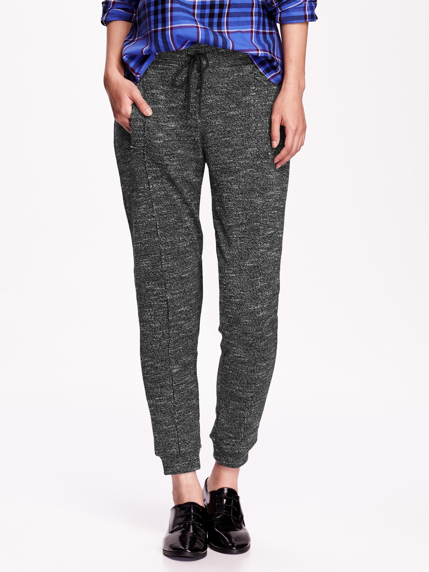 View large product image 1 of 2. Mid-Rise Marled Jogger