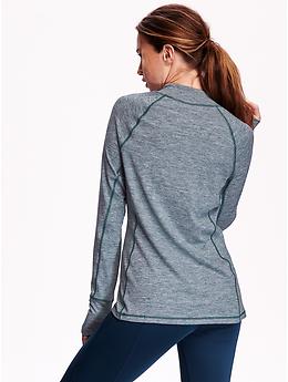 View large product image 2 of 2. Go-Warm Long-Sleeve Tee for Women