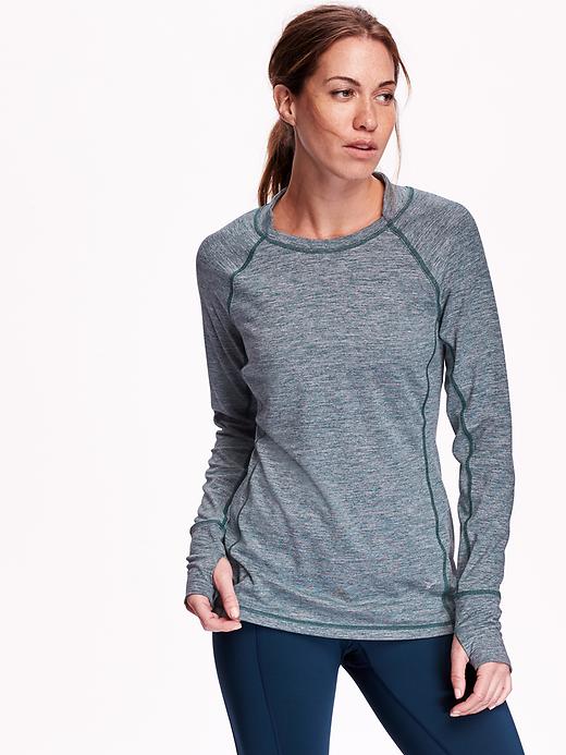 View large product image 1 of 2. Go-Warm Long-Sleeve Tee for Women