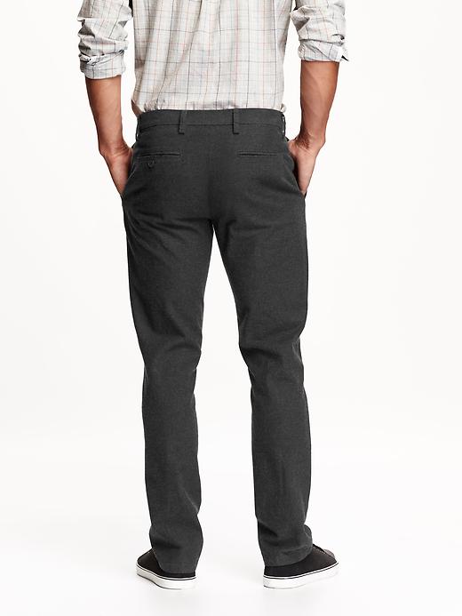 View large product image 2 of 2. Heathered Ultimate Slim Khakis for Men